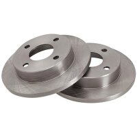 2 Brake Discs solid Ø 214 mm 12 mm A.B.S. for e.g....