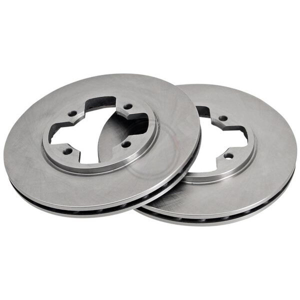 2 Bremsscheiben belüftet Ø 252 mm 20 mm A.B.S. für u.a. NISSAN 280 ZX,ZXT