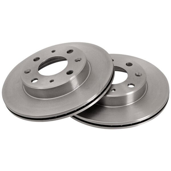 2 Brake Discs Vented Ø 231 mm 17 mm A.B.S. for e.g. HONDA Ballade