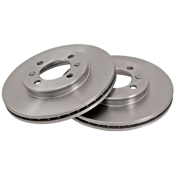 2 Brake Discs Vented Ø 240 mm 22.1 mm A.B.S. for e.g. AUSTIN Maestro