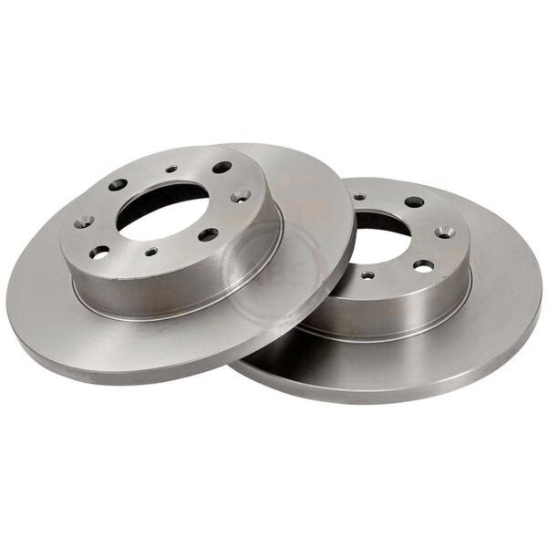 2 Brake Discs solid Ø 231 mm 12 mm A.B.S. for e.g. HONDA Ballade