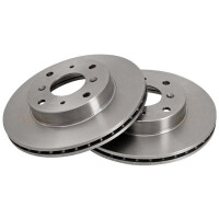 2 Brake Discs Vented Ø 262 mm 21 mm A.B.S. for...