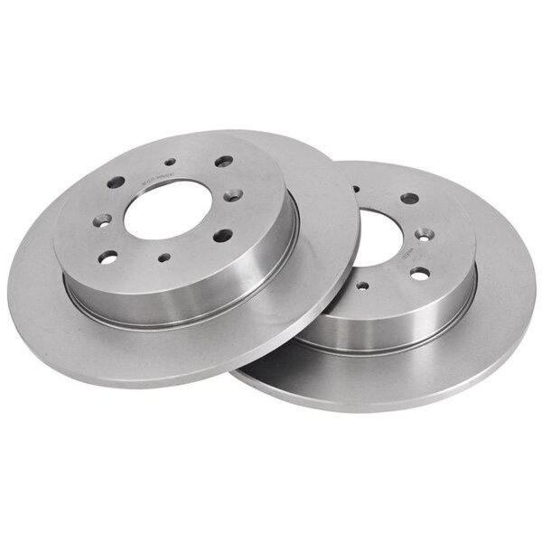 2 Brake Discs solid Ø 260 mm 10 mm A.B.S. for e.g. HONDA Legend