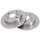 2 Brake Discs solid Ø 260 mm 10 mm A.B.S. for e.g. HONDA Legend