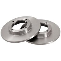 2 Brake Discs solid Ø 215 mm 10 mm A.B.S. for e.g....