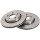 2 Brake Discs Vented Ø 280 mm 22 mm A.B.S. for e.g. AUDI 100