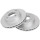 2 Brake Discs Vented Ø 239 mm 24.1 mm A.B.S. for e.g. FORD Escort