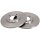 2 Bremsscheiben voll Ø 244 mm 12,6 mm A.B.S. für u.a. FORD Capri