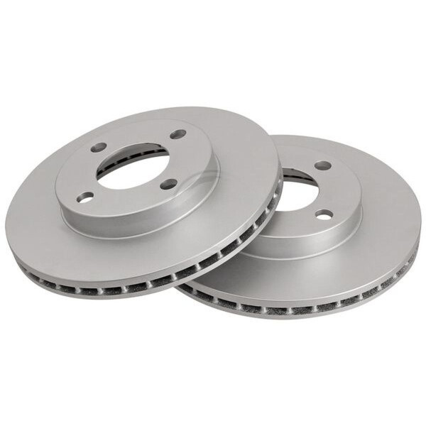 2 Brake Discs Vented Ø 256 mm 22 mm A.B.S. for e.g. AUDI 80