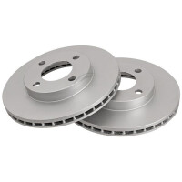 2 Brake Discs Vented Ø 256 mm 22 mm A.B.S. for...