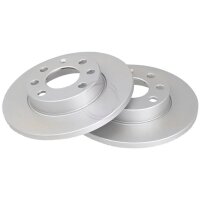 2 Brake Discs solid Ø 236 mm 12.6 mm A.B.S. for...