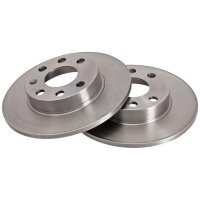 2 Brake Discs solid Ø 236 mm 10 mm A.B.S. for e.g....