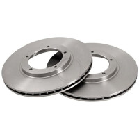 2 Brake Discs Vented Ø 282 mm 20.5 mm A.B.S. for...