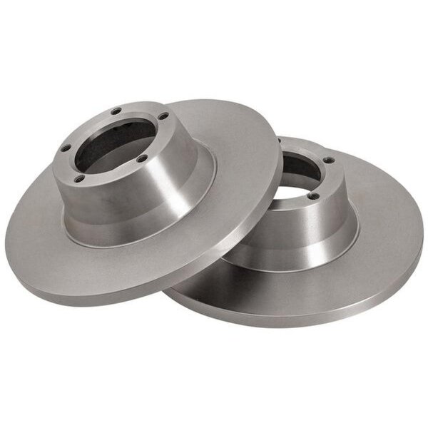 2 Brake Discs solid Ø 270 mm 14.4 mm A.B.S. for FORD