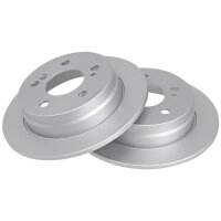 2 Brake Discs solid Ø 258 mm 9 mm A.B.S. for e.g....