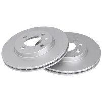 2 Brake Discs Vented Ø 256 mm 20 mm A.B.S. for...