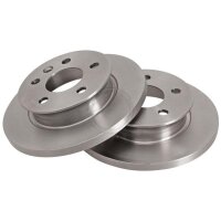 2 Brake Discs solid Ø 258 mm 16 mm A.B.S. for...