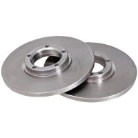 2 Brake Discs solid Ø 254 mm 14.3 mm A.B.S. for...