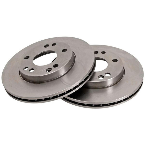 2 Bremsscheiben belüftet Ø 262 mm 22 mm A.B.S. für u.a. MERCEDES-BENZ 190