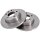2 Brake Discs solid Ø 258 mm 12.6 mm A.B.S. for e.g. OPEL Omega