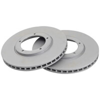 2 Brake Discs Vented Ø 282 mm 24 mm A.B.S. for e.g. PORSCHE 911