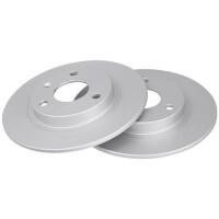 2 Brake Discs solid Ø 238 mm 8 mm A.B.S. for e.g. CITROËN AX