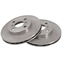 2 Brake Discs Vented Ø 243 mm 22 mm A.B.S. for e.g. TOYOTA Carina