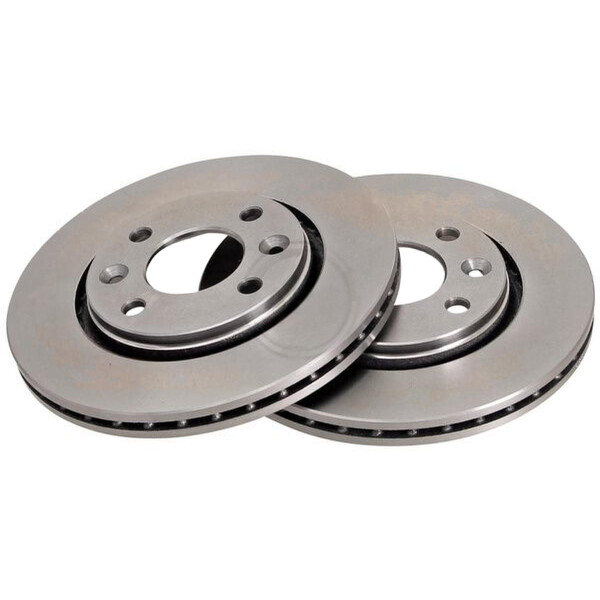 2 Brake Discs Vented Ø 244 mm 20.5 mm A.B.S. for...
