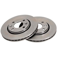 2 Bremsscheiben belüftet Ø 244 mm 20,5 mm A.B.S. für u.a. RENAULT 21 Stufenheck