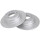 2 Brake Discs solid Ø 300 mm 10 mm A.B.S. for e.g. BMW 3 Series