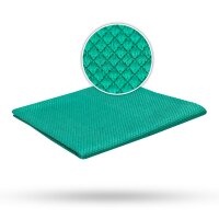 Lint-free window cleaning cloth Glass care Green Scale...