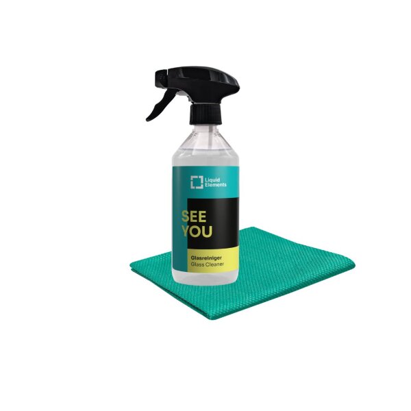 ecanis Carefree Set Window Cleaner LIQUID ELEMENTS for clear views while driving