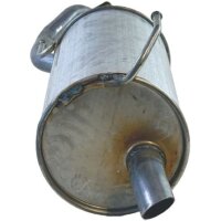 Rear silencer Exhaust Component BOSAL for e.g. NISSAN NOTE