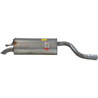 Rear silencer exhaust system BOSAL for e.g. HYUNDAI i20 ACTIVE