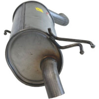 Rear silencer exhaust system BOSAL for e.g. HYUNDAI i20 ACTIVE