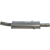 Centre silencer exhaust system BOSAL for MERCEDES-BENZ B-KLASSE Sports Tourer