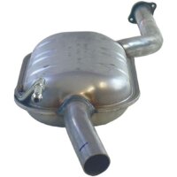 Centre silencer exhaust system BOSAL for MERCEDES-BENZ 124 notchback