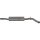 Centre silencer exhaust system BOSAL for e.g. SKODA ROOMSTER