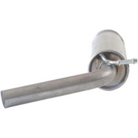 Centre silencer Exhaust Component BOSAL for e.g. SKODA FABIA I