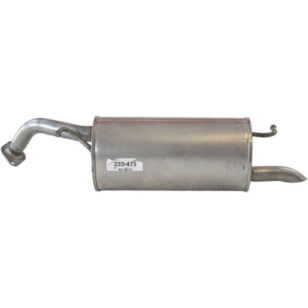 Rear silencer Exhaust Component BOSAL for e.g. TOYOTA YARIS