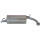 Rear silencer Exhaust Component BOSAL for e.g. TOYOTA YARIS
