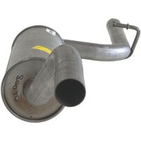 Centre silencer Exhaust Component BOSAL for e.g. VW PASSAT B6