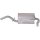 Endschalldämpfer Auspuffanlage Exhaust System BOSAL für u.a. SEAT AROSA
