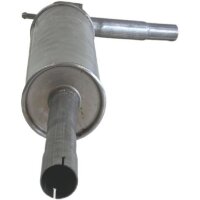 Centre silencer exhaust system BOSAL for e.g. SKODA FABIA...
