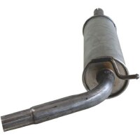 Centre silencer exhaust system BOSAL for e.g. SKODA FABIA III