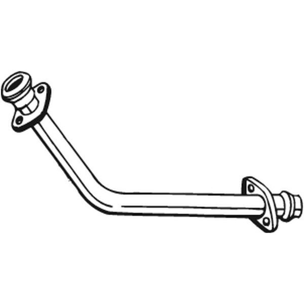 Abgasrohr Auspuffanlage Exhaust System BOSAL für MITSUBISHI L200