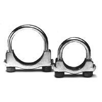 Clamping piece exhaust system Ø 58 mm clamp M10...