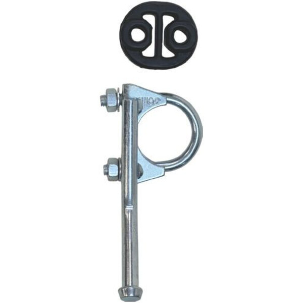 Repair bracket exhaust system for rear silencer BOSAL for e.g. CITROËN C1