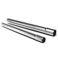 Exhaust pipe exhaust system universal straight 400 mm 1.5...
