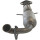 Catalytic converter Cat. Euro 4 with BOSAL attachments for FORD GALAXY II